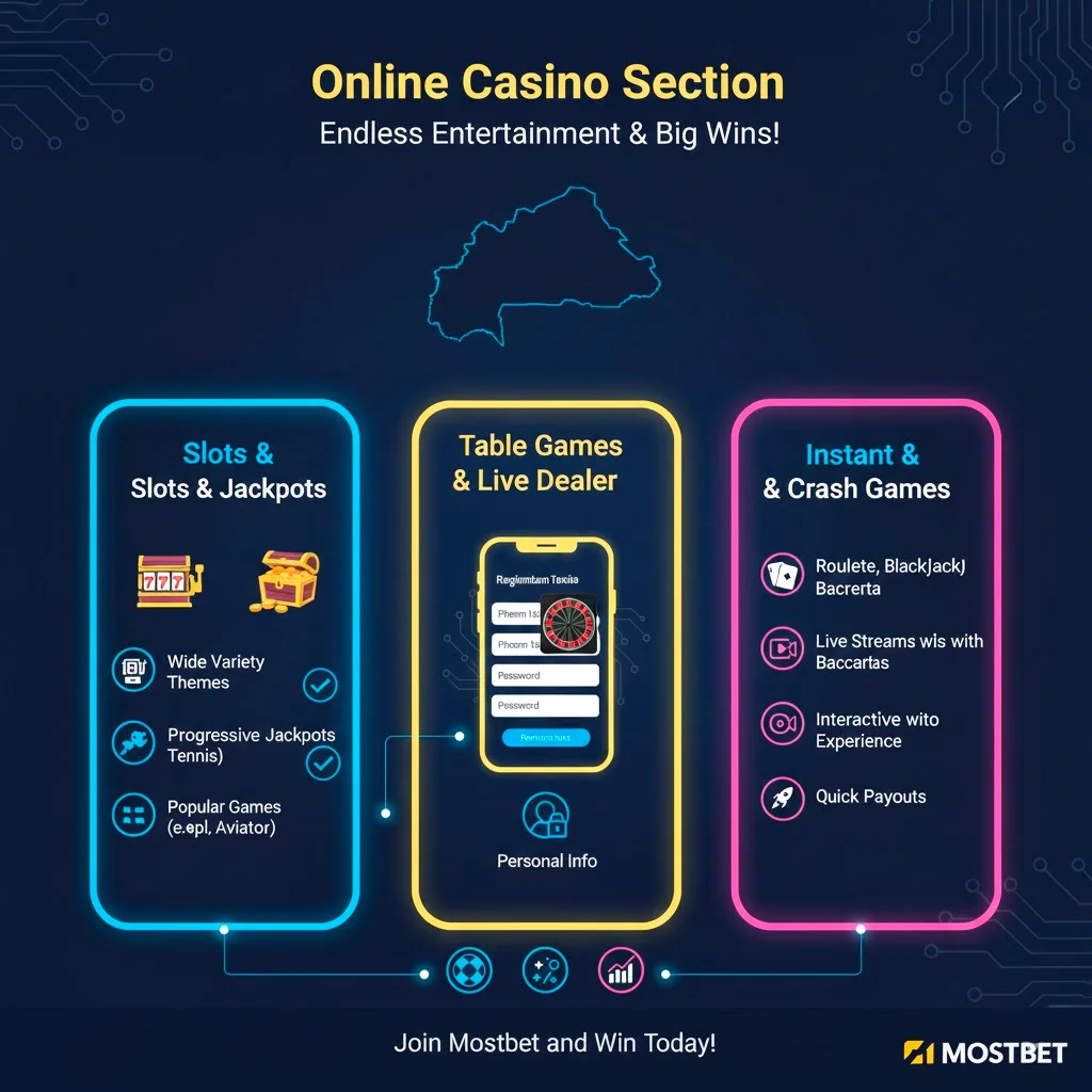 Online Casino Section