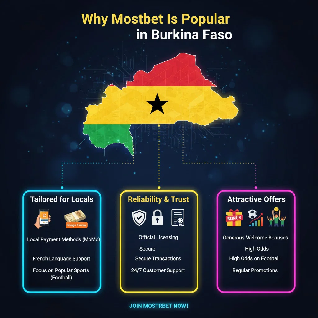 Why Mostbet Is Popular in Burkina Faso