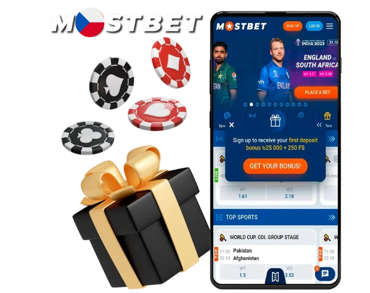 Uvítací bonus Mostbet pro nové hráče